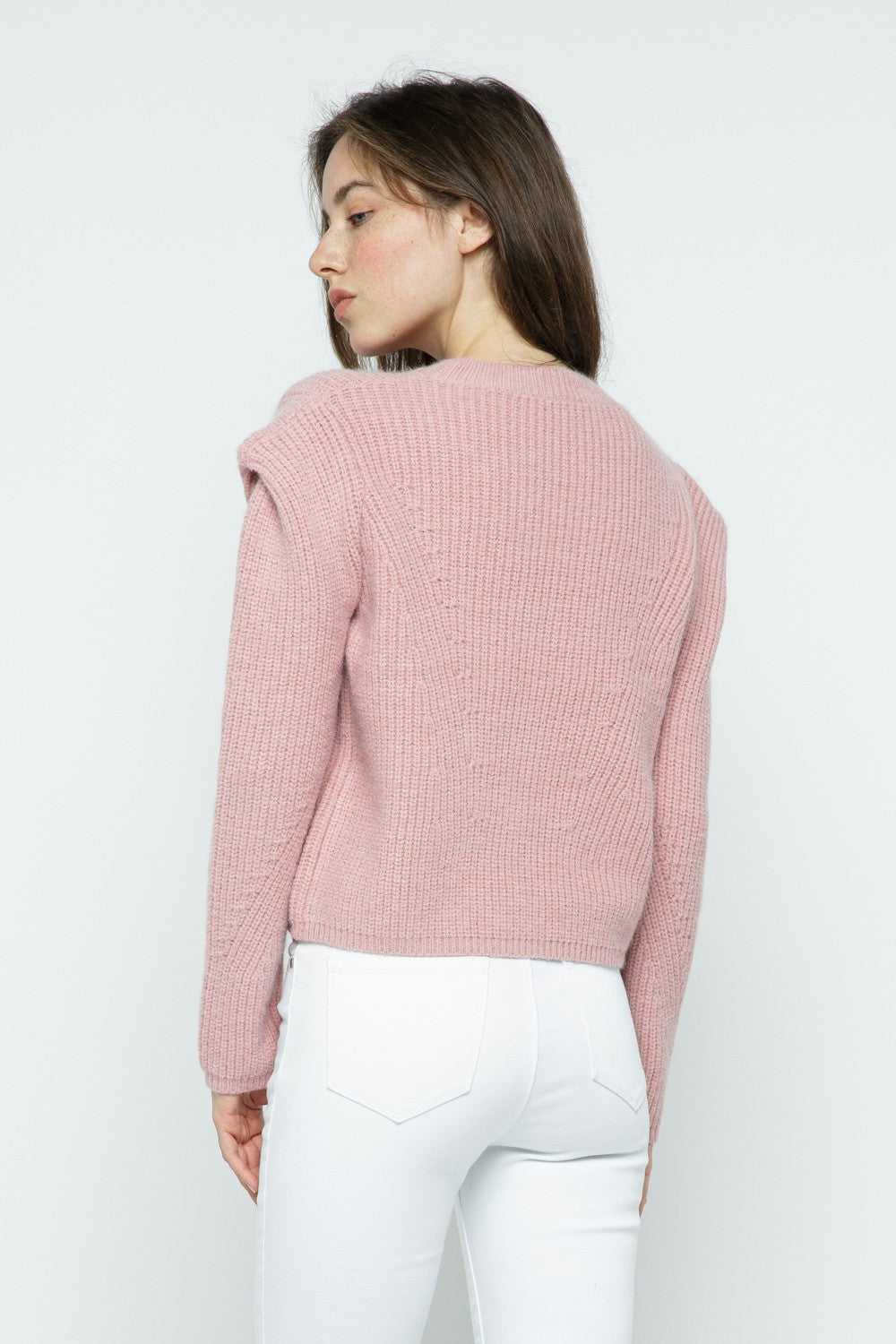 Puff Shoulder Sweater