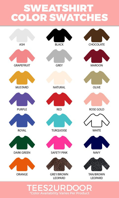 Soft Ideal Chenille Merry Graphic Sweatshirt - Black