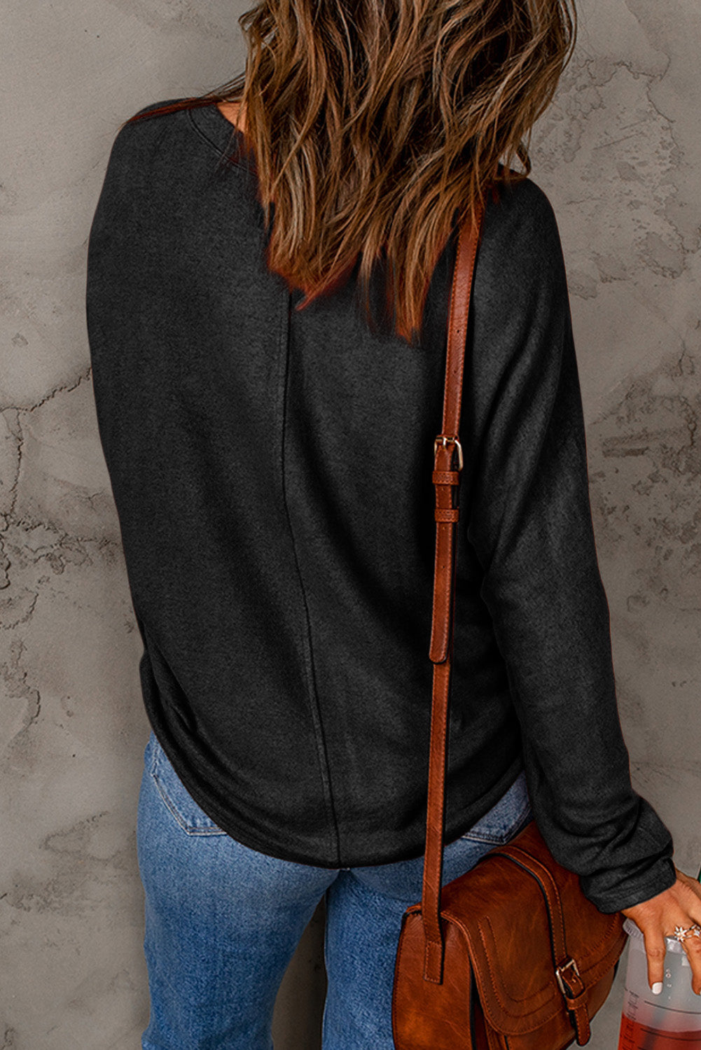 Patchwork Long Sleeve Top