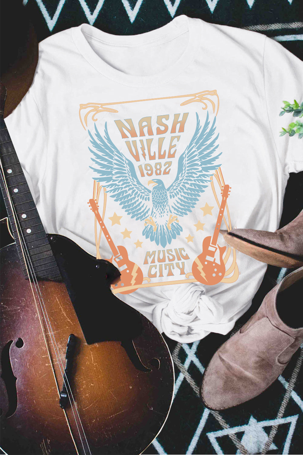 NASHVILLE 1982 MUSIC CITY T-Shirt