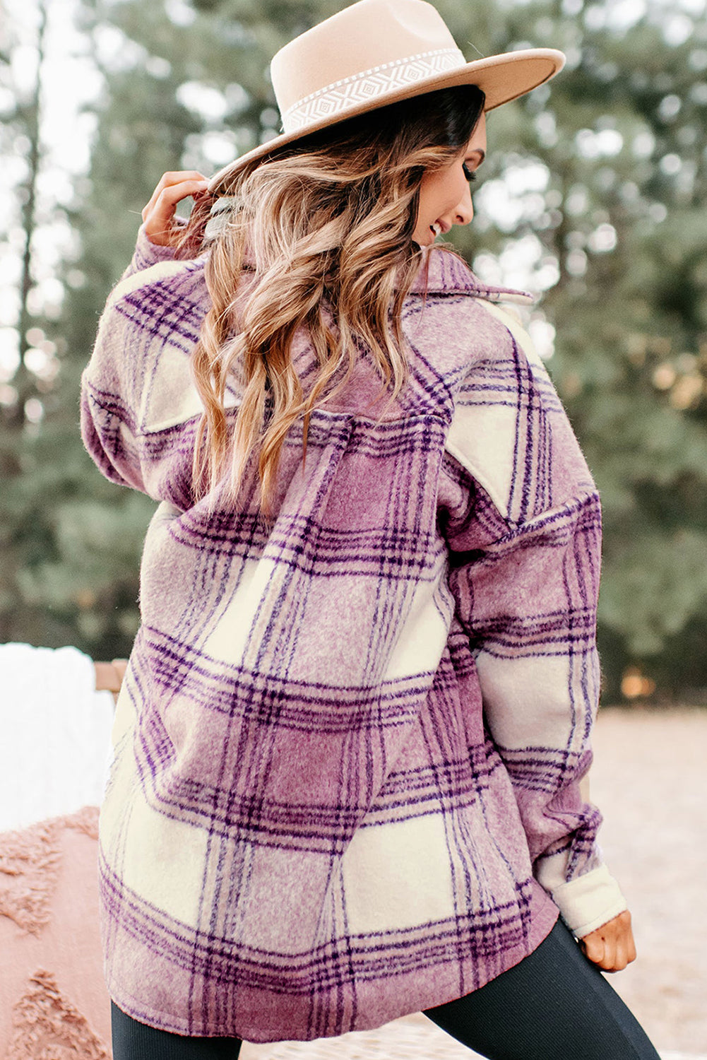 Plaid Fleece Shacket