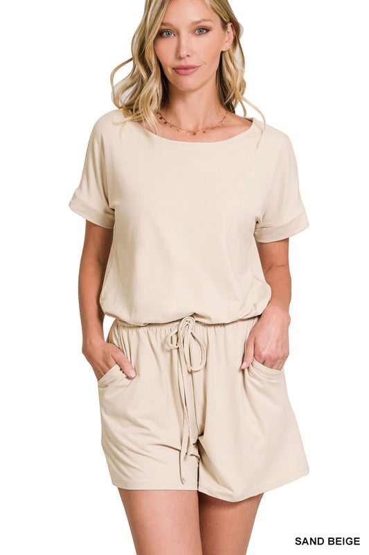 Romper with Pockets