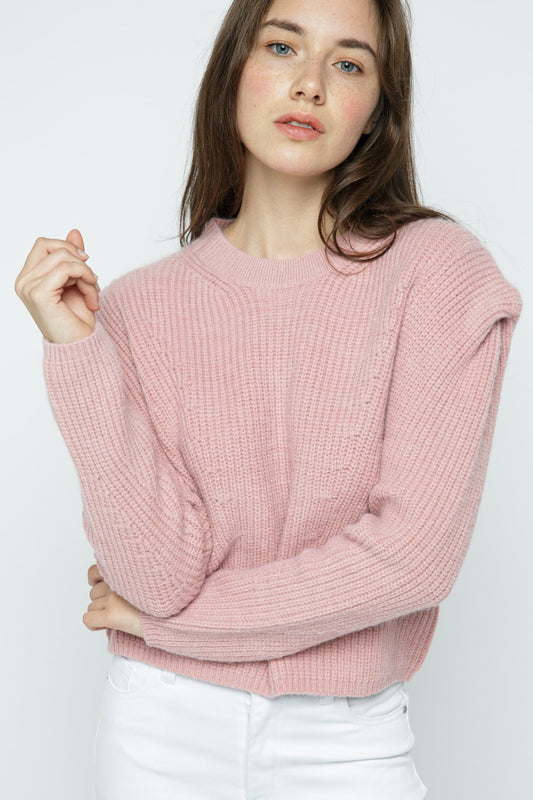 Puff Shoulder Sweater