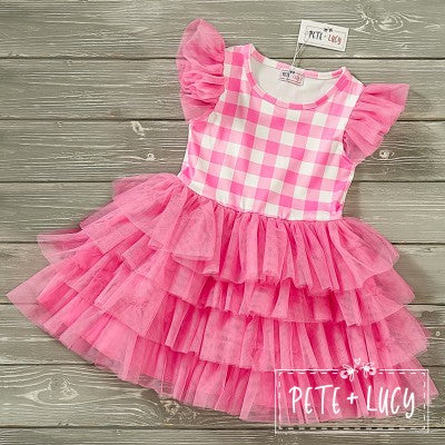 Princess Tulle: Pink Tulle Dress