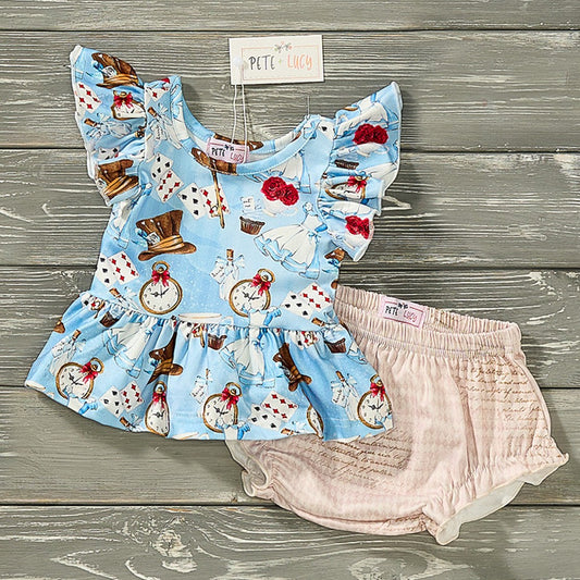 Alice in Wonderland Baby 2 Piece