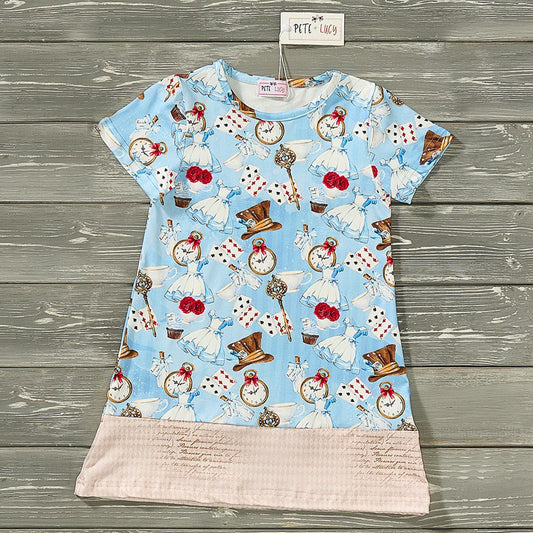Alice in Wonderland Girl Dress