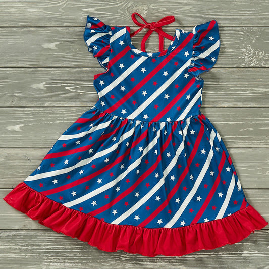 Stars and Stripes Girl Dress