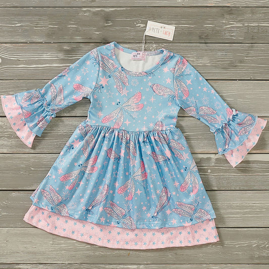 Dancing Dragonflies Girl's Dress