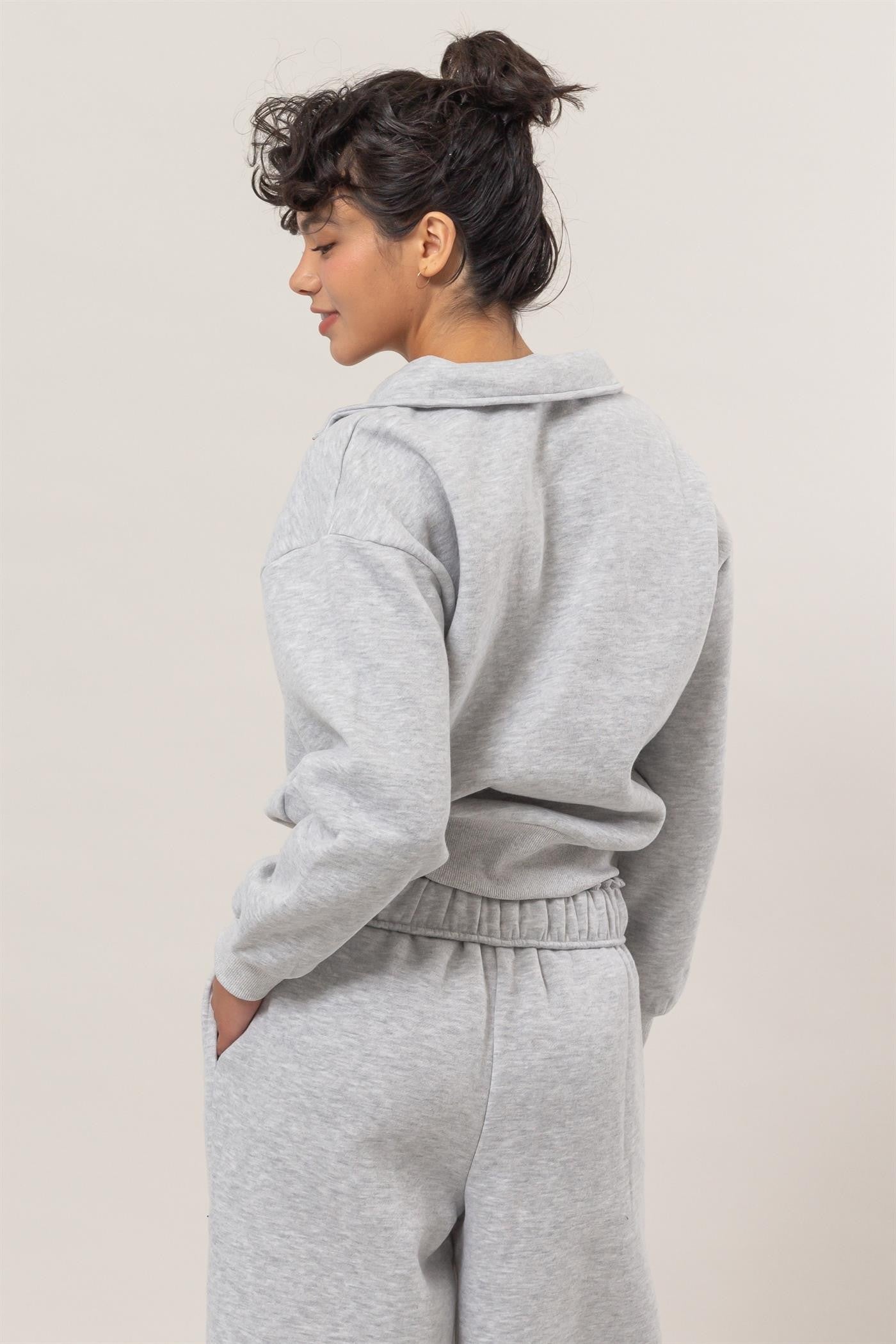 Half Zip Sweatshirt