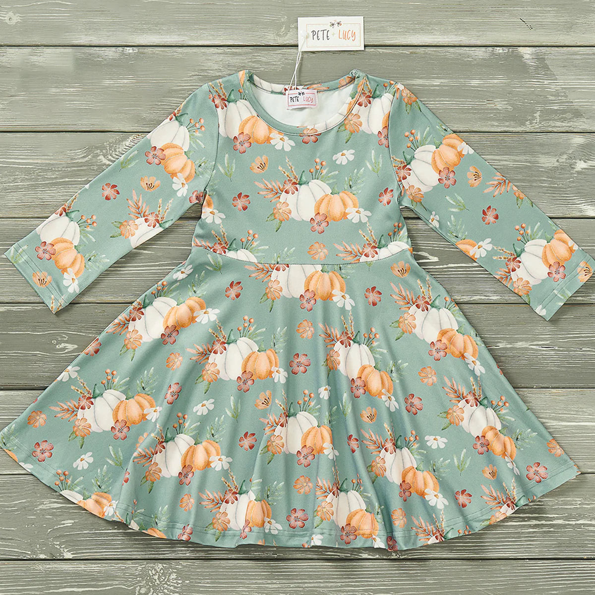 Pumpkin Harvest - Girl Dress